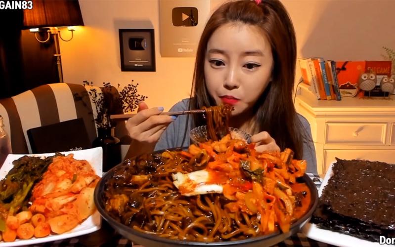 韩国直播吃美食